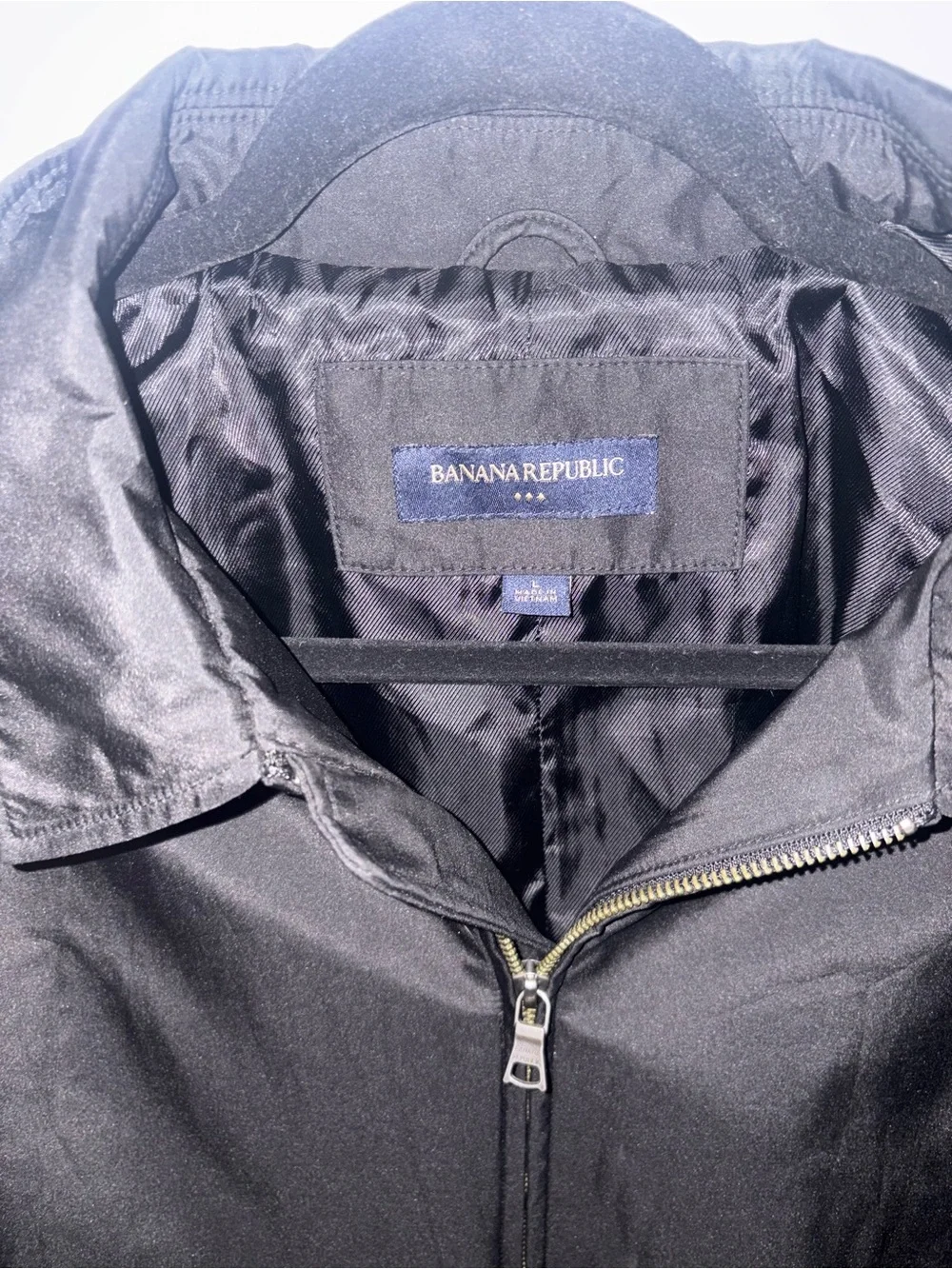 Banana Republic Men’s Lightweight Zip-Up Jacket in size L